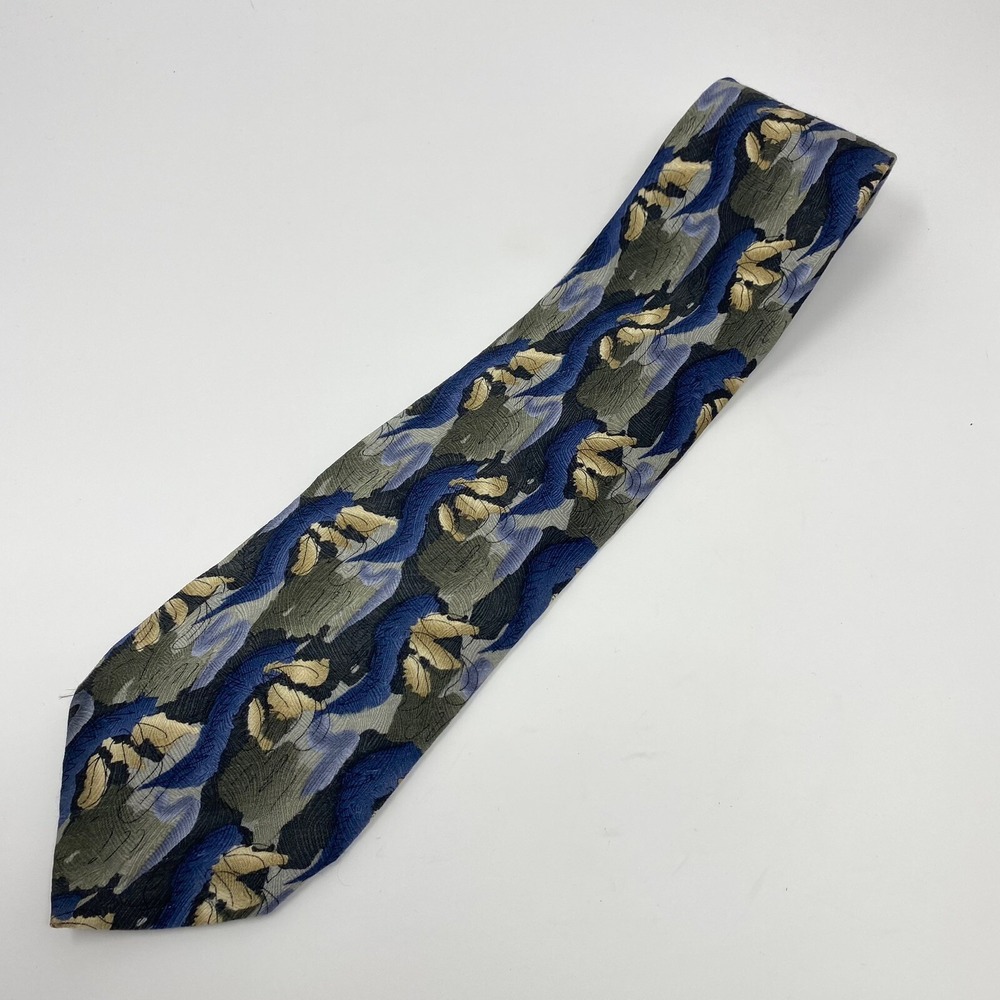 J Garcia Tie Banyan Trees II 10th Anniversary Limited Edition Men's Silk Necktie